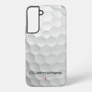 Personalized Golf Gift with Custom Name & Number Samsung Galaxy S22+ Case