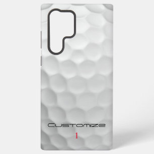 Personalized Golf Gift with Custom Name & Number Samsung Galaxy S22 Ultra Case
