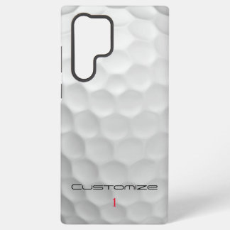 Personalized Golf Gift with Custom Name & Number Samsung Galaxy S22 Ultra Case