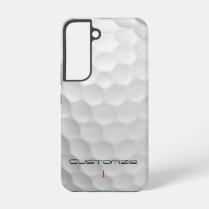 Personalized Golf Gift with Custom Name & Number Samsung Galaxy S22 Case