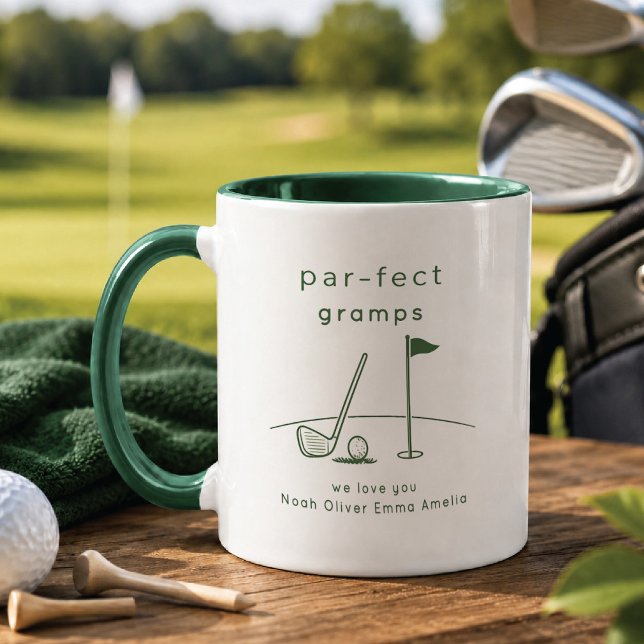 Personalized Golf Gramps Mug Custom Gift (Creator Uploaded)