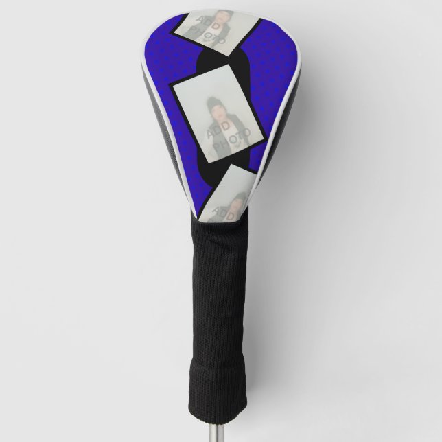 Personalized Golf Head Cover with Photos (Front)