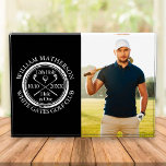 Personalized Golf Hole in One Golfer Photo Acrylic Award<br><div class="desc">Personalize the golfer's photo,  name,  location hole number and date to create a great keepsake to celebrate that fantastic hole in one golf award. Designed by Thisisnotme©</div>