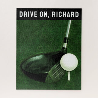 Personalized Golf Jigsaw Puzzle