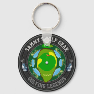 Personalized Golf Keychain