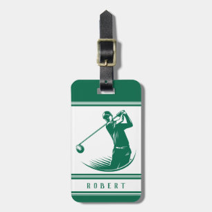 Personalized Golf Luggage Tag