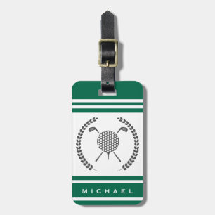 Personalized Golf Luggage Tag