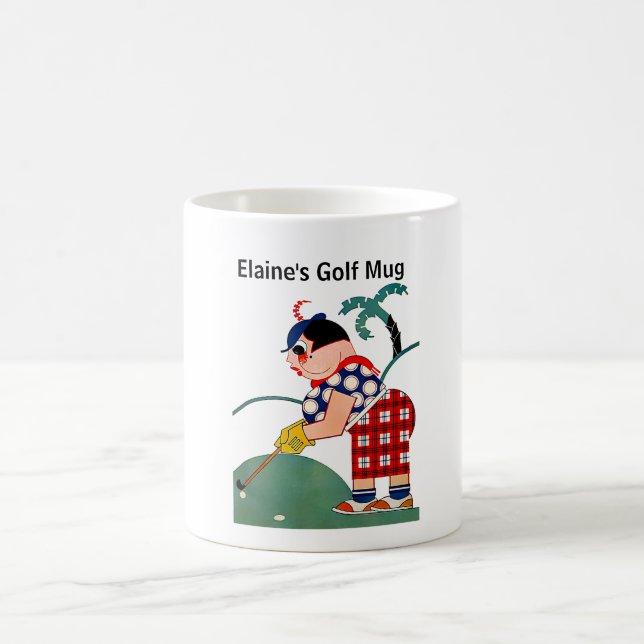 Personalized Golf Mug (Center)