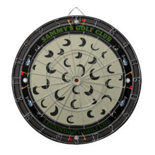Personalized Golf Multi-Target Dartboard