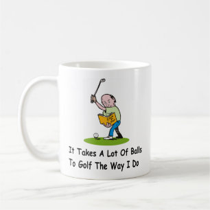Personalized Golf Player Gift Coffee Mug