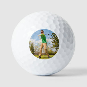 Personalized Golf Player Photo Balls