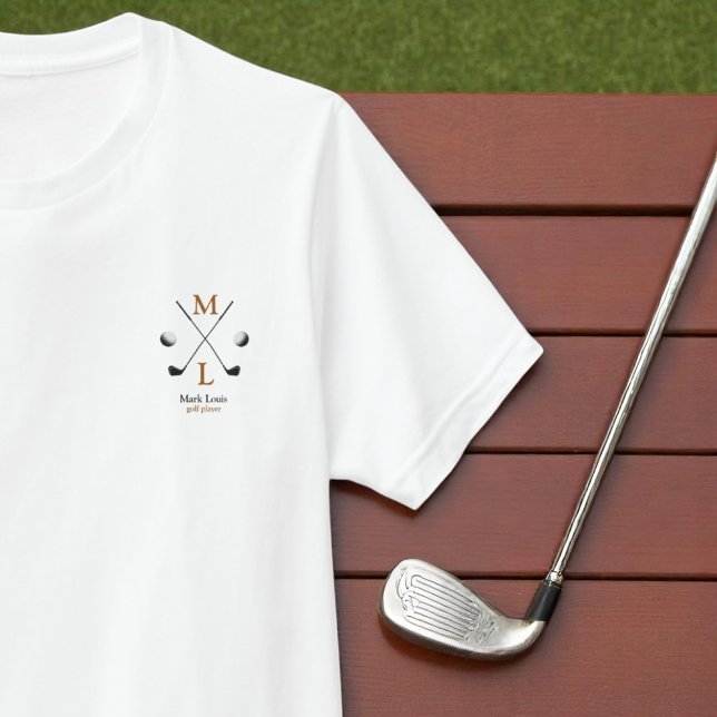 Personalized Golf Player T-Shirt (Creator Uploaded)