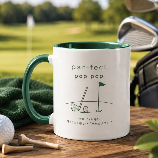 Personalized Golf Pop Pop Mug Custom Gift (Creator Uploaded)