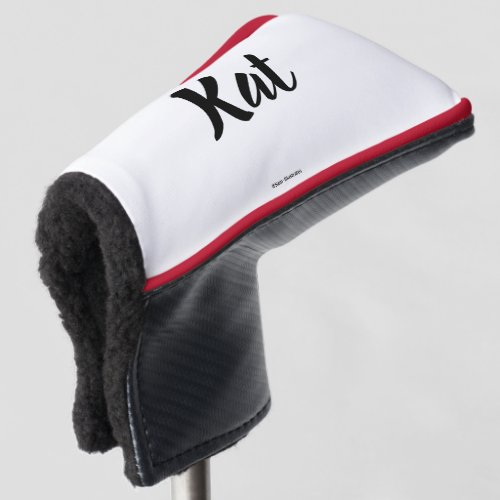 Personalized Golf Putter Cover