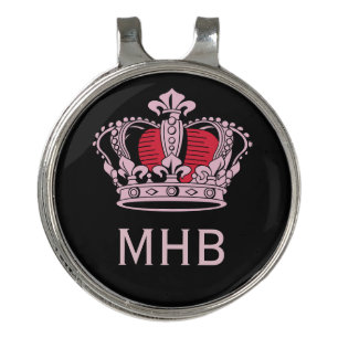 Personalized Golf Queen Golf Hat Clip