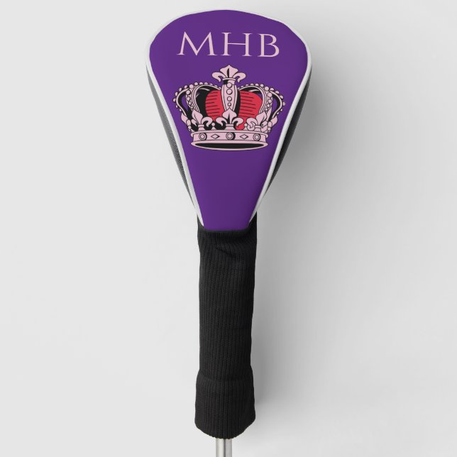 Personalized Golf Queen  Head Cover (Front)