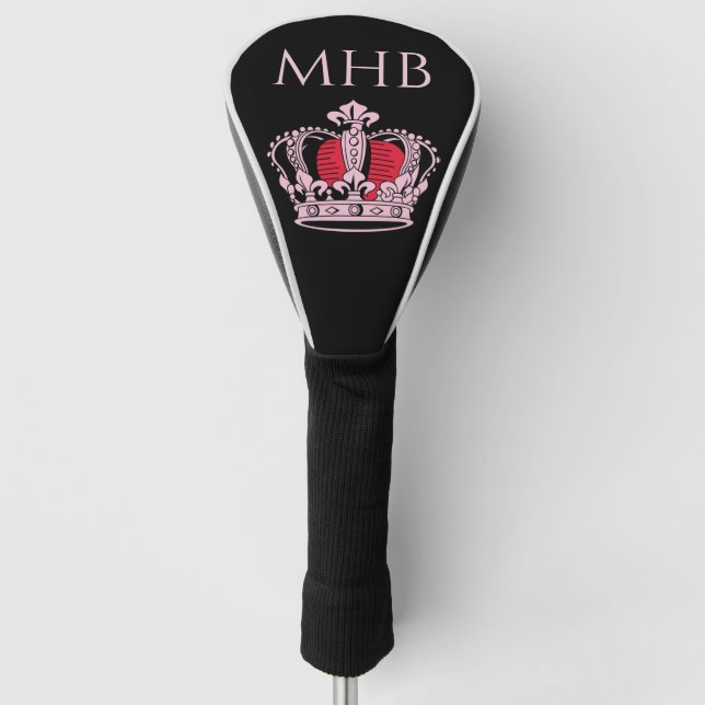 Personalized Golf Queen  Head Cover (Front)