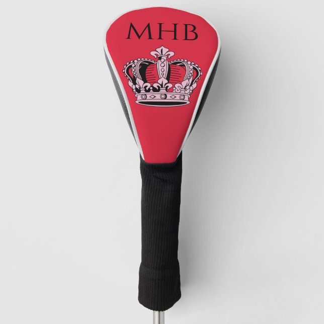 Personalized Golf Queen  Head Cover (Front)