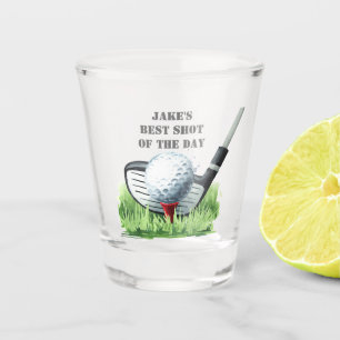 Personalized Golf Shot Glass
