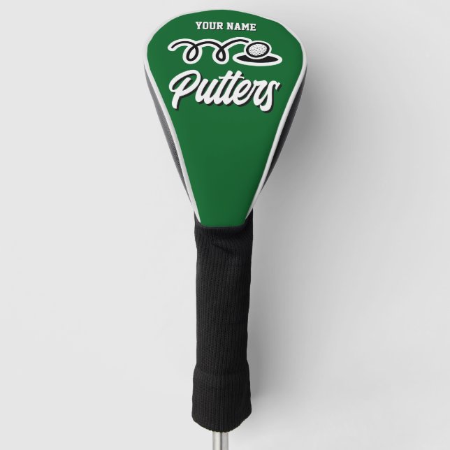 Personalized golf team driver head cover (Front)