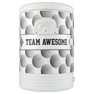 Personalized Golf Team or Name Beverage Cooler