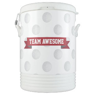 Personalized Golf Team or Name Beverage Cooler