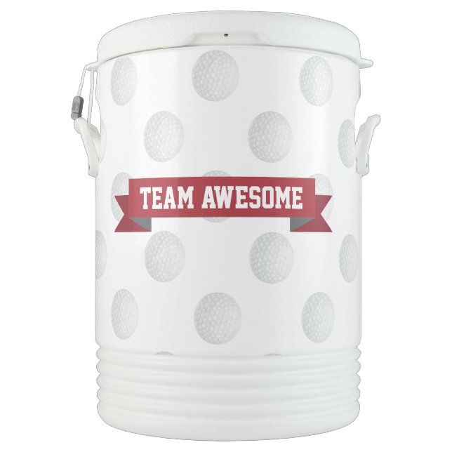 Personalized Golf Team or Name Cooler (Back)