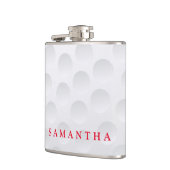Personalized Golf Themed Flask (Left)