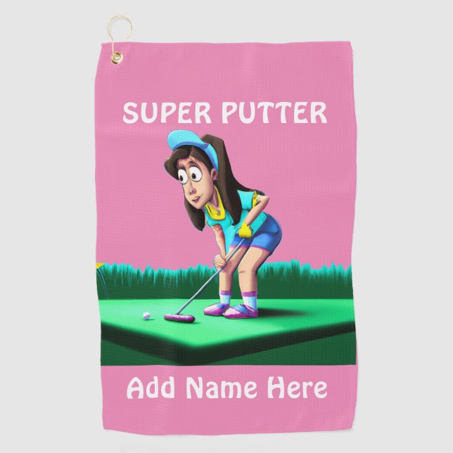 Personalized Golf Towel (Front)