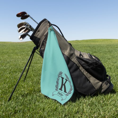 Personalized Golf Towels Custom Logo Monogrammed  Golf Towel