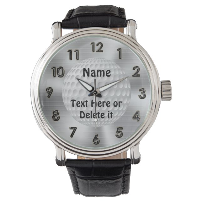 Personalized Golf Watches for Men and Women (Front)