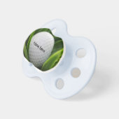 personalized golfball in weeds pacifier (Front Right)