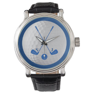 Personalized Golfer Clubs with Ball Watch