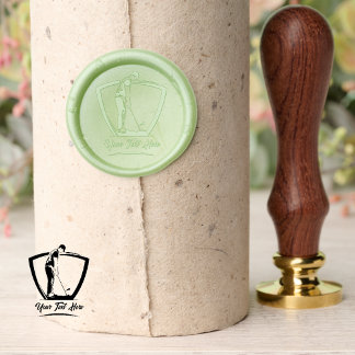 Personalized Golfer Gift Pro Shop Golf Lover Wax Seal Stamp