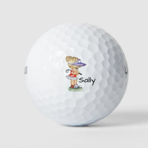 Personalized Golfer Golf Balls