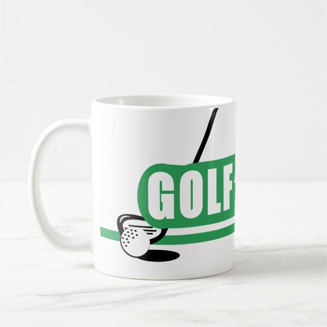 Personalized Golfer Mugs (Left)
