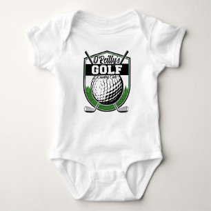 Personalized Golfer Player Pro Golf Country Club  Baby Bodysuit