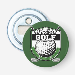 Personalized Golfer Player Pro Golf Country Club Bottle Opener