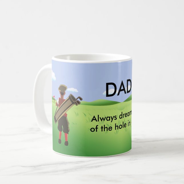 Personalized Golfer's Mug (Front Left)