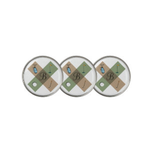 Personalized Golfing Logo Golf Ball Marker