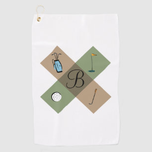 Personalized Golfing Logo Golf Towel