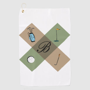 Personalized Golfing Logo Golf Towel