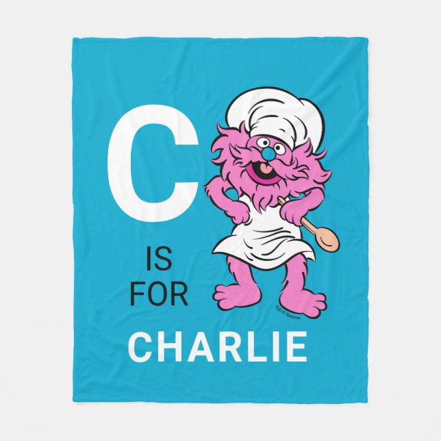 Personalized Gonger Fleece Blanket (Front)