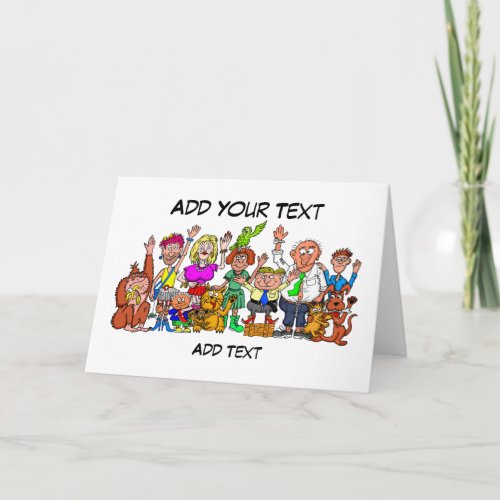Personalized Good Luck Card