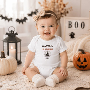 Personalized Good Witch in Training –  Baby Bodysuit