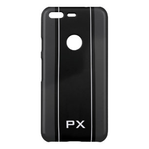 Personalized Google Pixel phone case with monogram