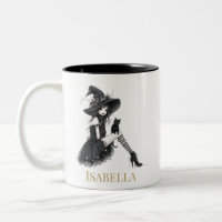 Personalized Gothic Witch – Custom Name Witchy