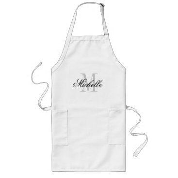 Personalized gourmet kitchen apron for men | women