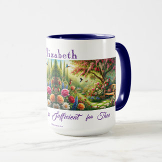 Personalized Grace Garden Mug