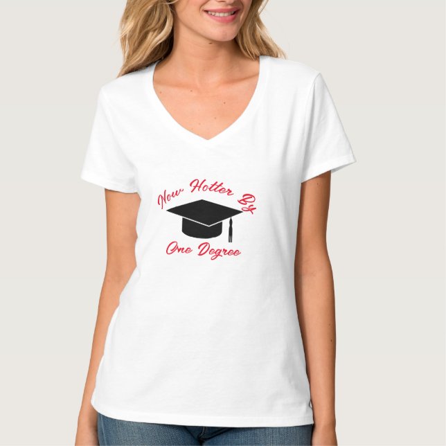 Personalized Grad Shirt, Custom Graduate [Year] T-Shirt (Front)
